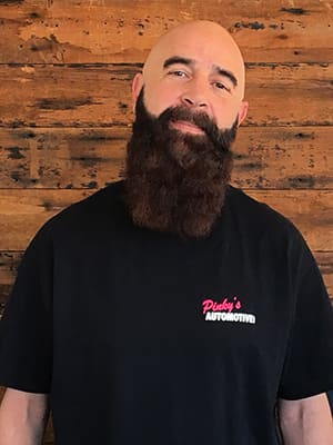 Mike, lead technician at Pinky's Automotive